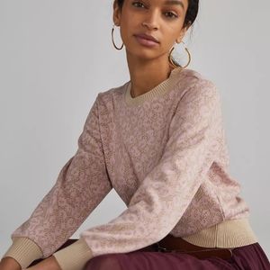 Anthropologie Dolan Left Coast Collection Leapard Cut-Out Size Large